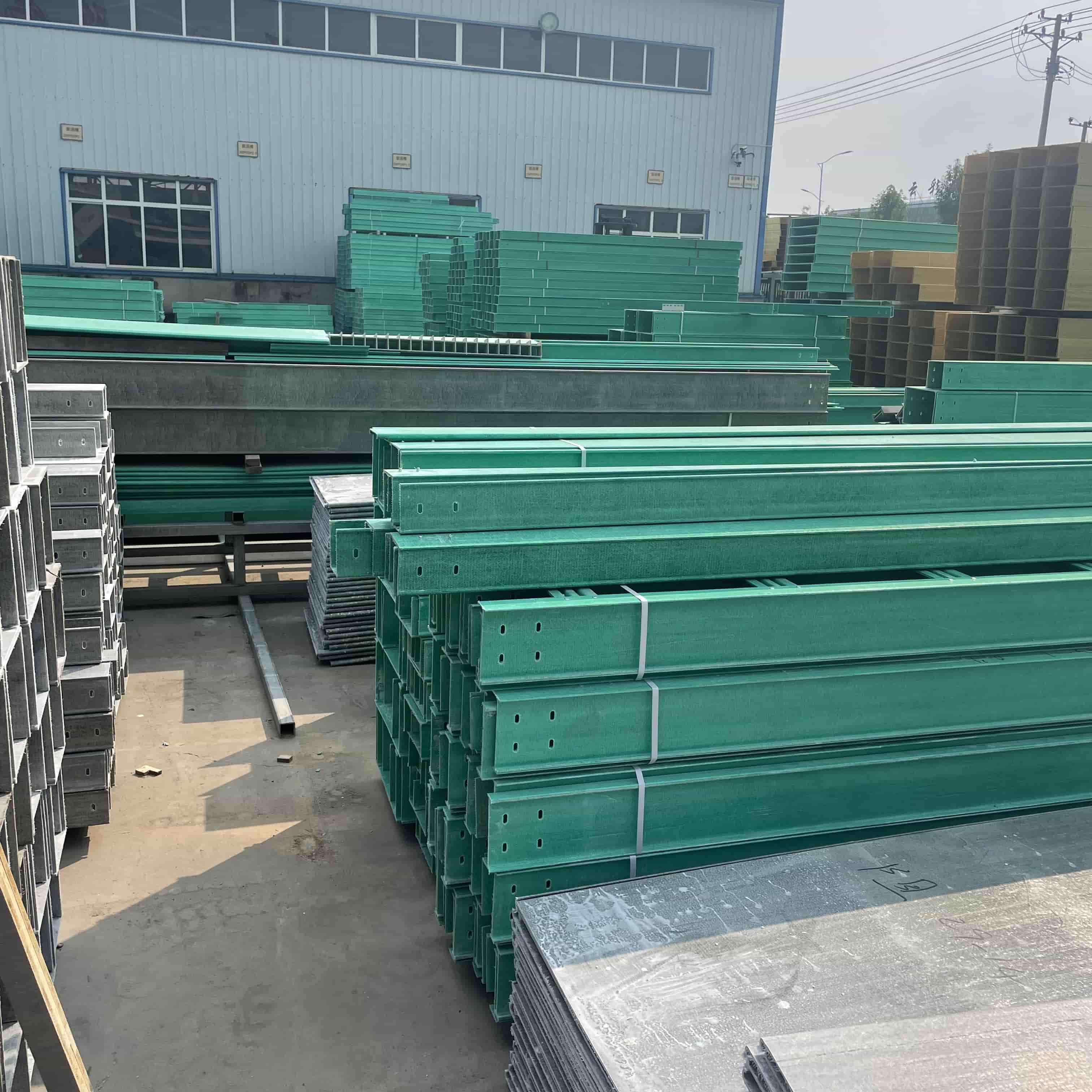 Flame Retardant Fiberglass Cable Tray