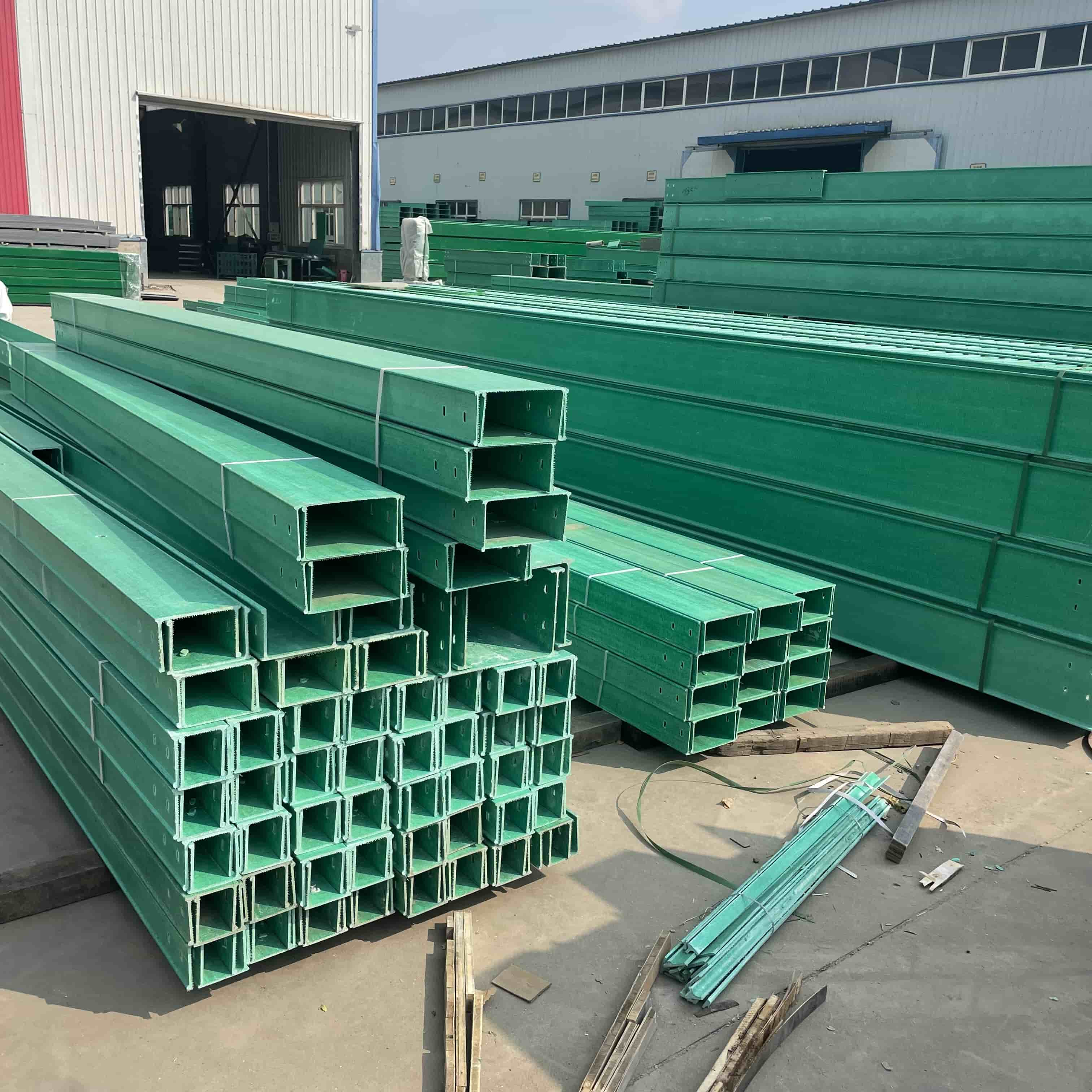 Flame Retardant Fiberglass Cable Tray