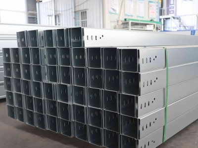 Hot-dip galvanized cable tray