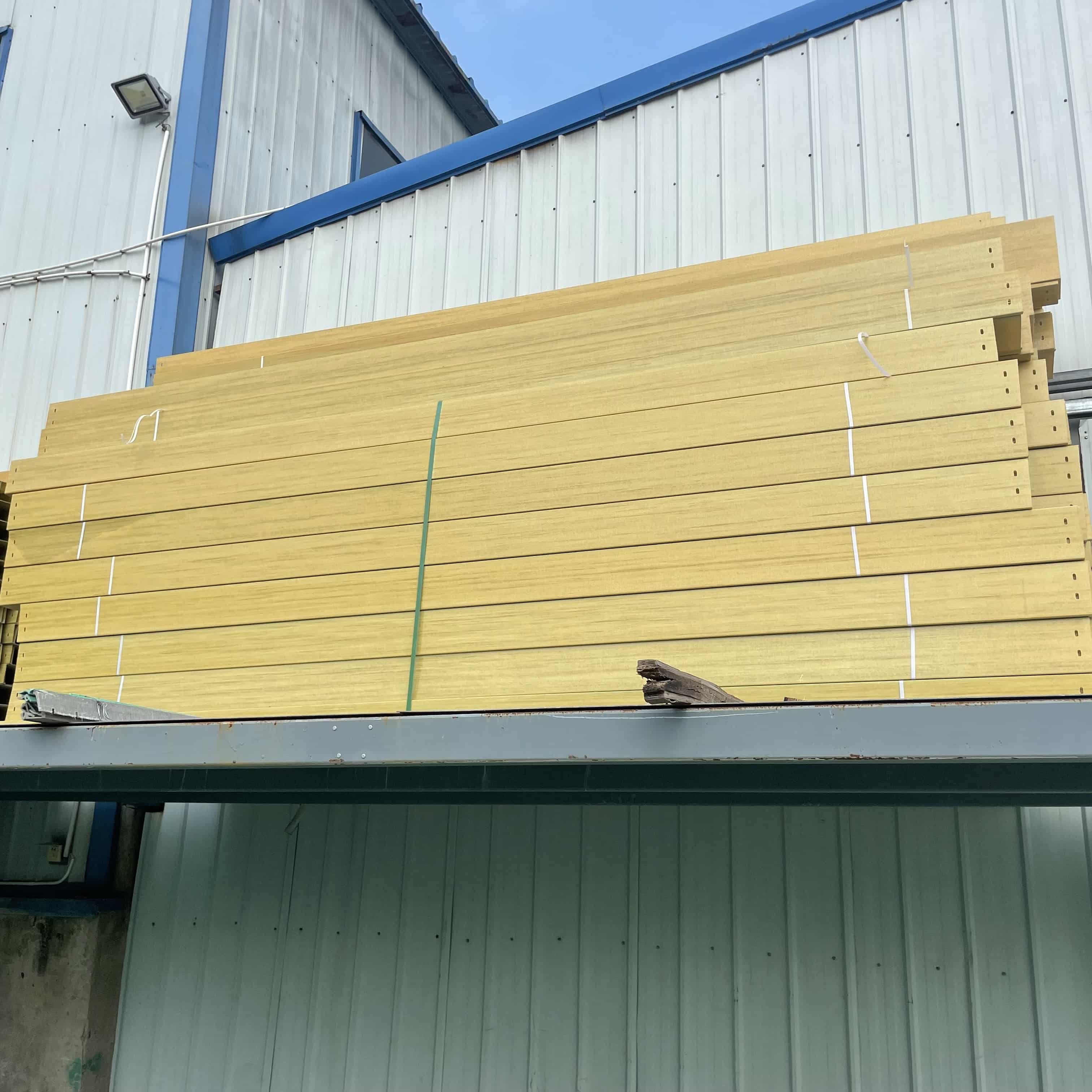 Plastic steel bridge frame